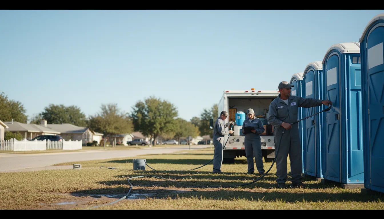 Long-Term Portable Toilet Rental in Tyro, KS near me